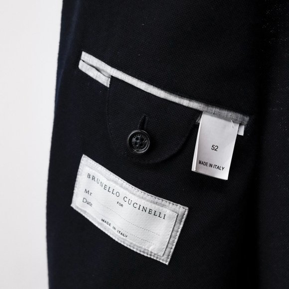 Brunello Cucinelli Knit Wool Blazer - Picture 10 of 14